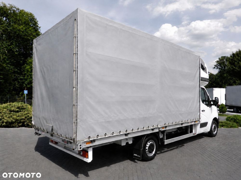 Renault MASTER PLANDEKA 10 PALET WEBASTO TEMPOMAT LEDY PNEUMATYKA KLIMATYZACJA  165KM - 4
