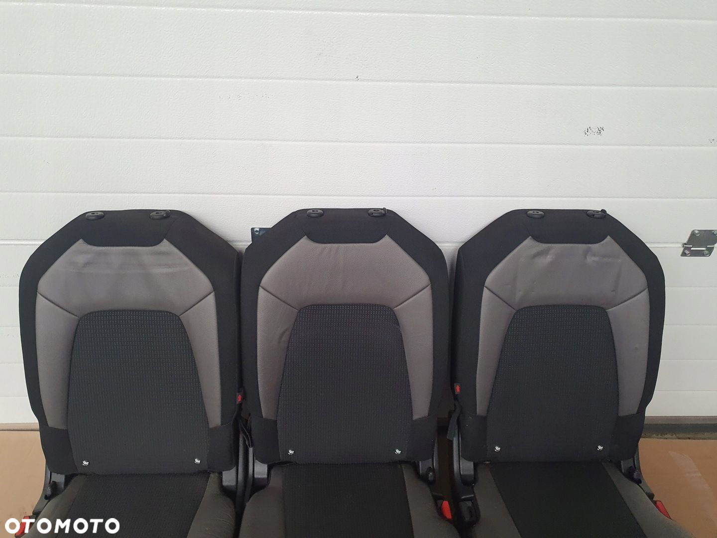 FOTEL TYŁ II RZĄD CITROEN C4 PICASSO II SPACETOURER PÓŁSKÓRA - 3