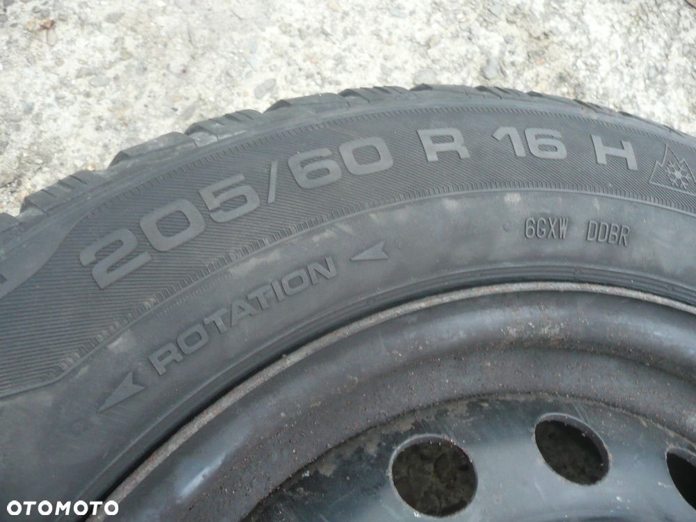 16” - UNIROYAL - 205/60 , r16 cali - ZIMOWE Opony MS PLUS 77- stan BDB - GWARANCJA + Możliwość MONTAŻU !! - 4