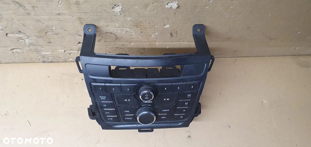 Radio radioodtwarzacz panel radia Opel Zafira C 13435410 - 2