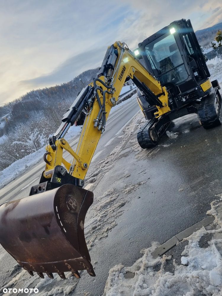 Yanmar VIO50-6B Koparka 5 ton jak Nowa z Salonu 2020 rok. tylko 2183mtg. Szybko-złącze Hydrauliczne! Yanmar silnik z Norwegii. DEKRA 2026rok AKTUALNA! Dokumentacja! Pompa ON. ani deka luzów i wycieków! OKAZJA Linia Hydr. Plus - 12