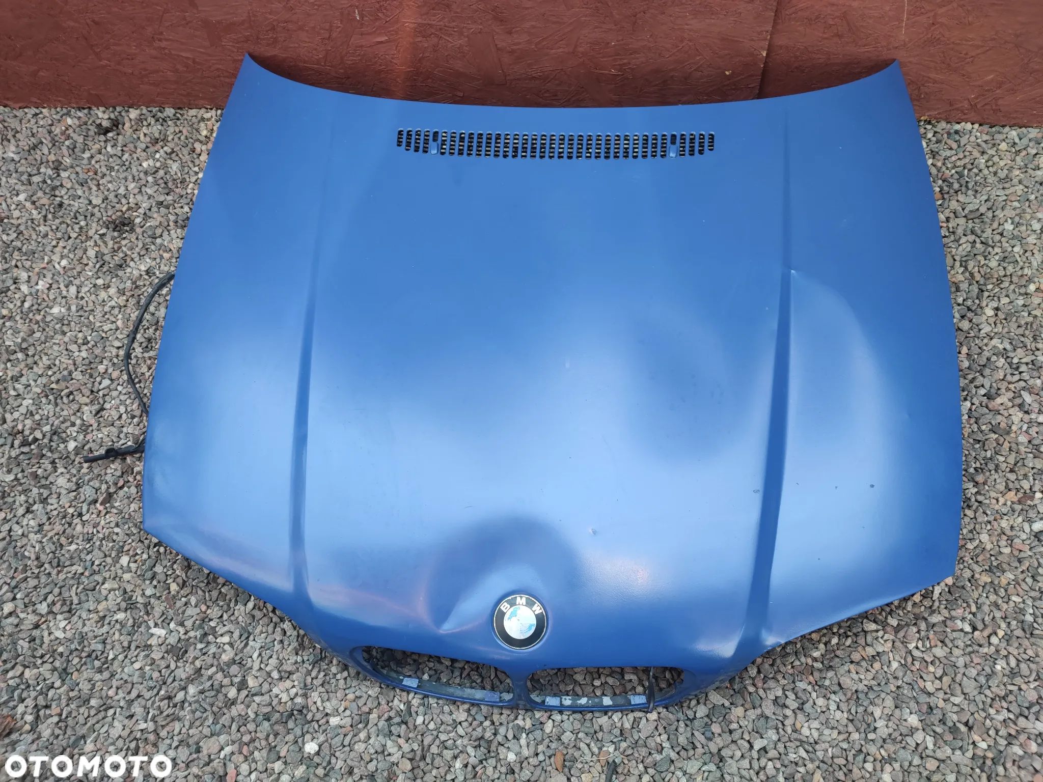 BMW E46 COUPE / CABRIO ORYGINALNA MASKA / POKRYWA SILNIKA PRZED-LIFT DO DRIFTU / GRUZ O NR. 41 61 8 237 725 OEM - 1