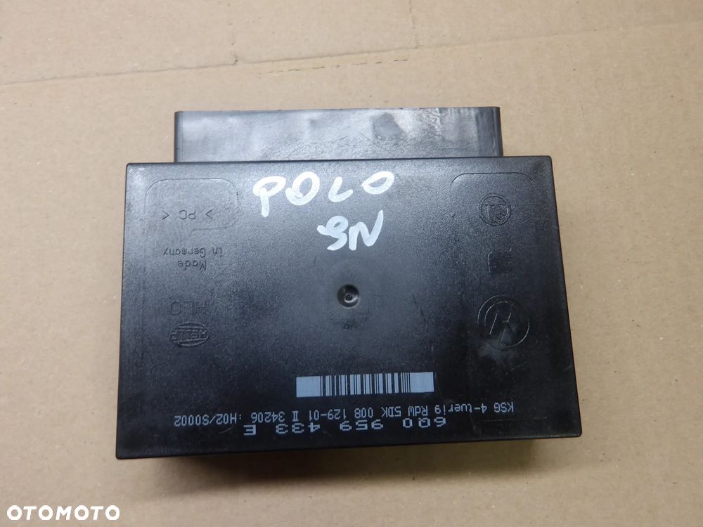 VW POLO IV 9N 3D 1.4B MODUŁ KOMFORTU 6Q0959433E - 2