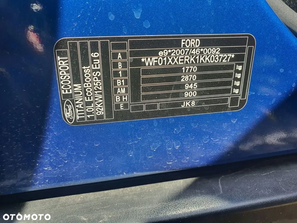 Ford EcoSport 1.0 EcoBoost Titanium ASS - 8