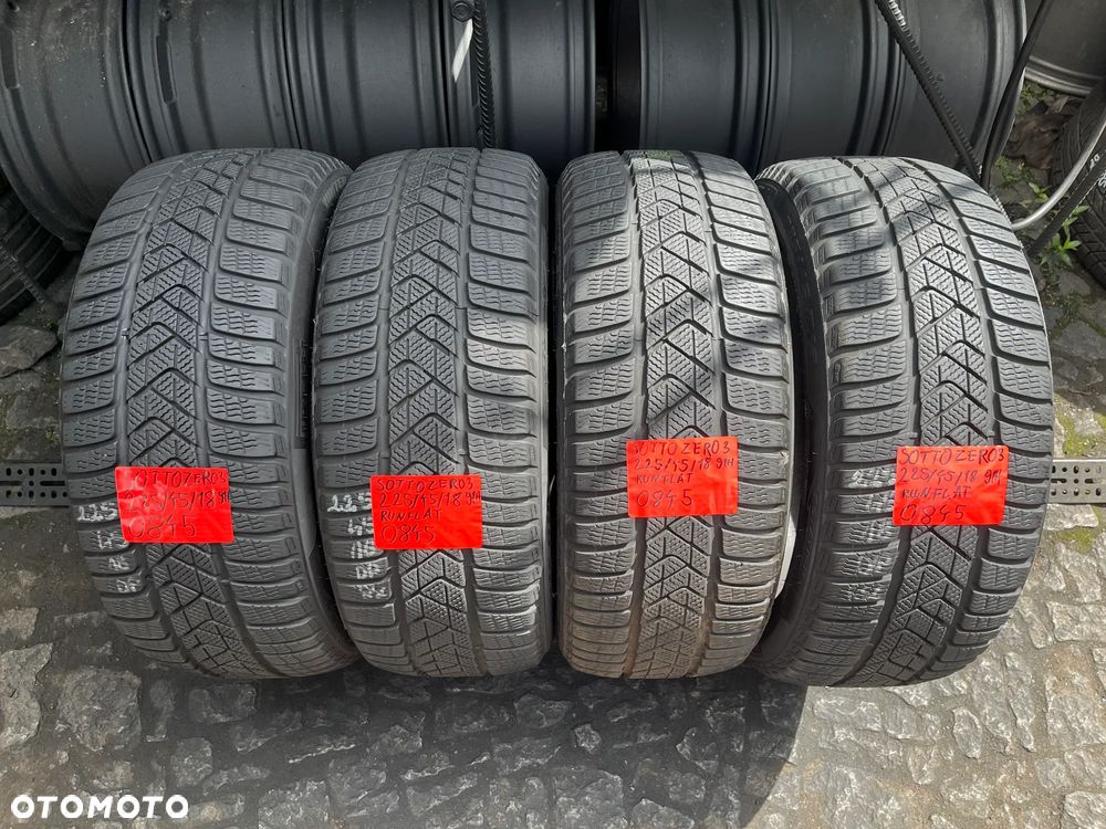 Pirelli 225 45 18 Sottozro 3 Winter 4szt. RSC Zima Run Flat - 2