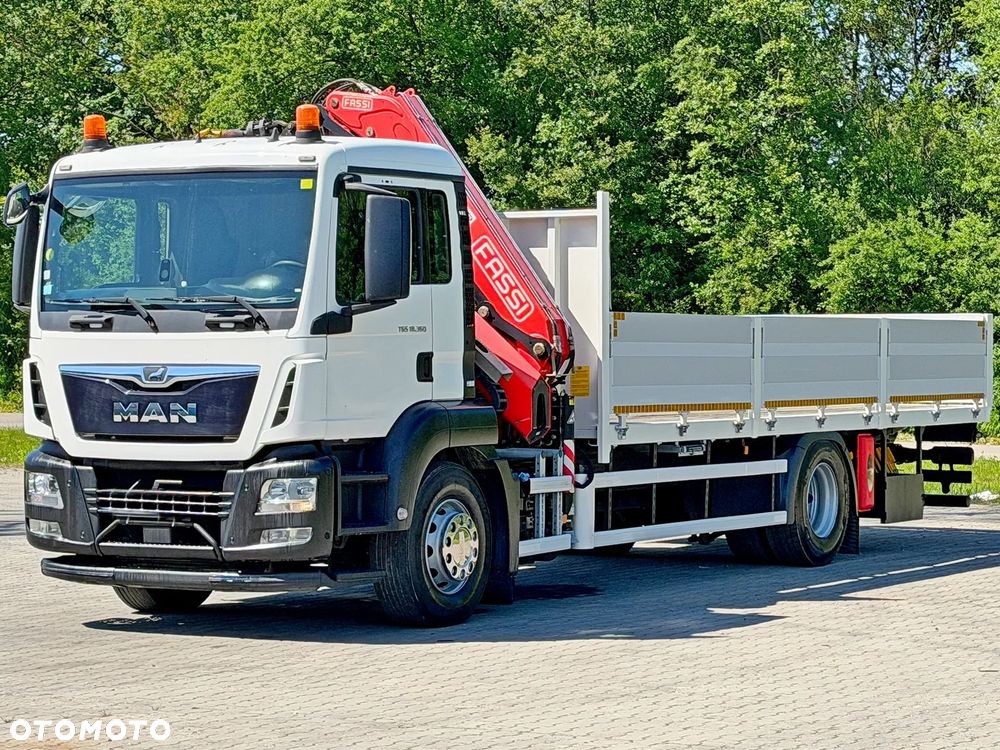 MAN TGS 18.360 * SKRZYNIA 7,15 m * FASSI F135A.2.22 E + PILOT * STAN BDB - 3