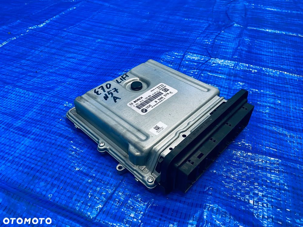 KOMPUTER STEROWNIK SILNIKA BMW X5 E70 LIFT LCI 3.0D N57 245KM AUTOMAT 11R ; 0281016180  8506570 ORYGINAŁ - 3