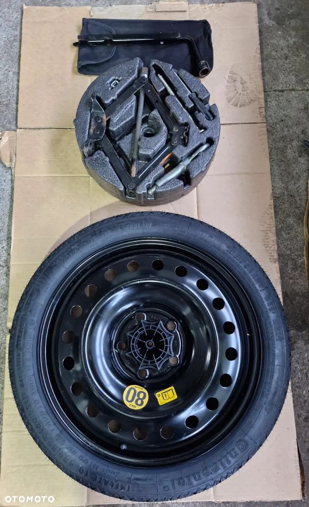 Koło dojazdowe lewarek klucz wkład Opel Insignia A 5x120 - 1