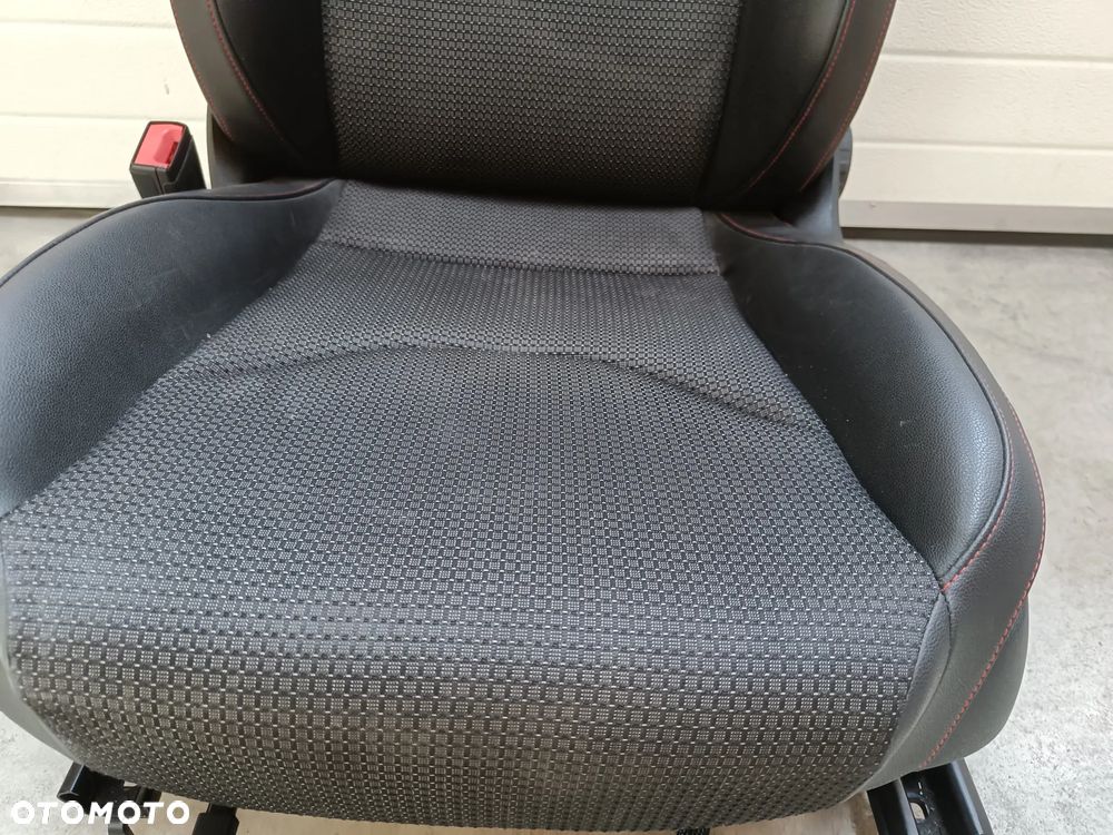 Fotel Kierowcy Lewy Seat Leon 3 III 5 Drzwi Przedni Przód Skóra FR - 9
