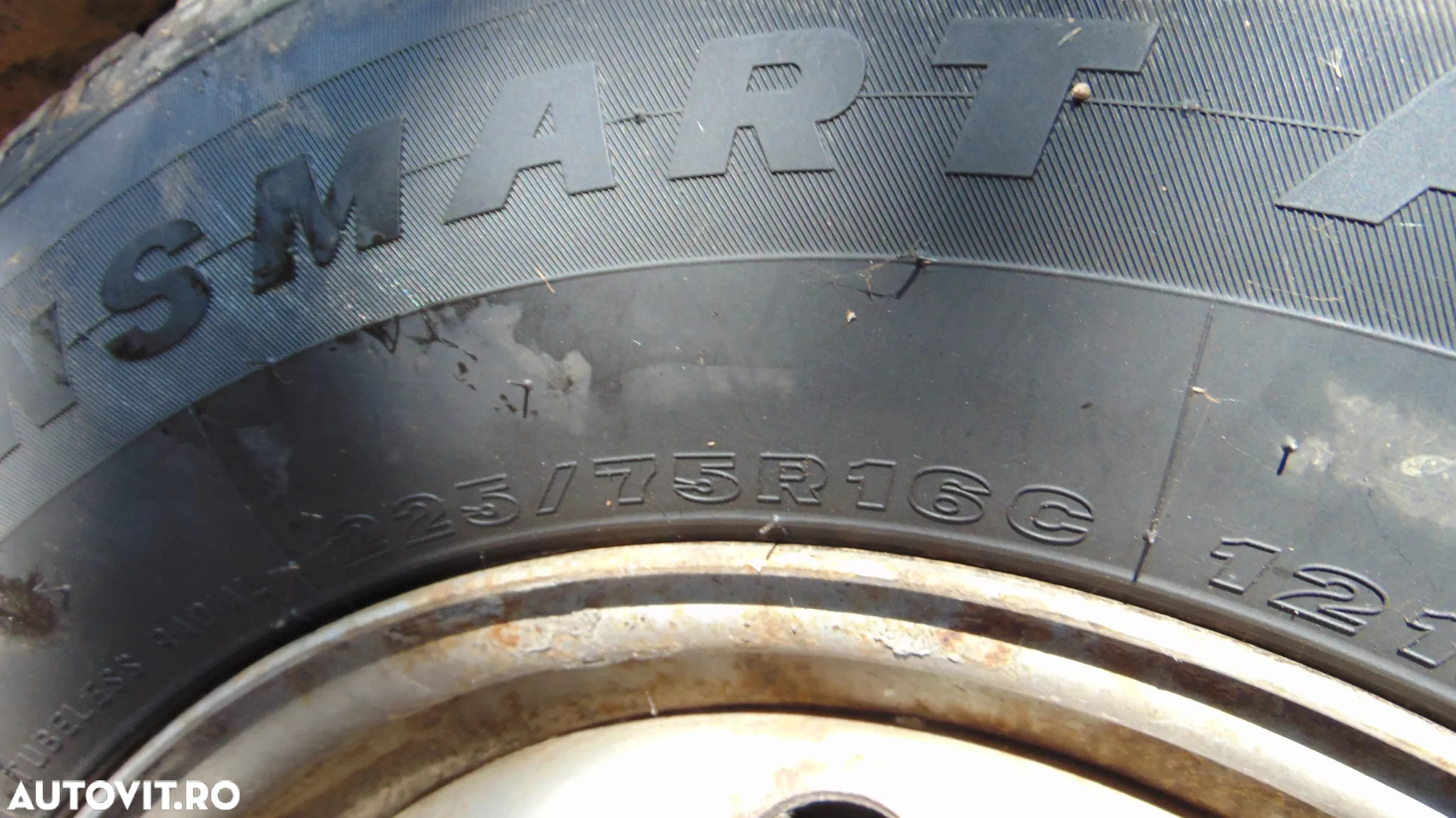 Jante cu anvelope r16 Fiat Ducato Citroen Jumper Peugept Boxer r16 c cauciucuri jante anvelope iarn - 2
