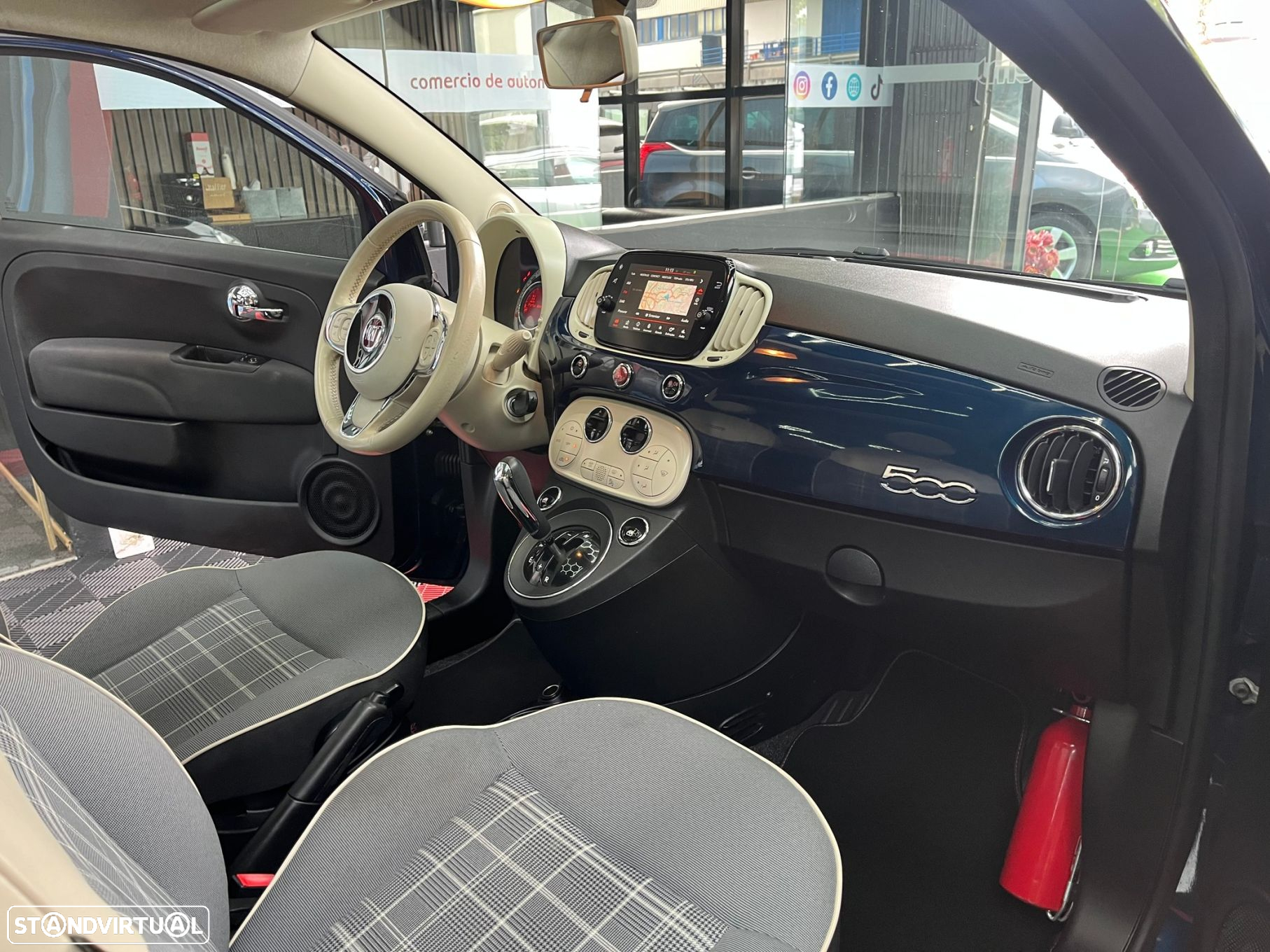 Fiat 500 1.2 Lounge Dualogic - 9