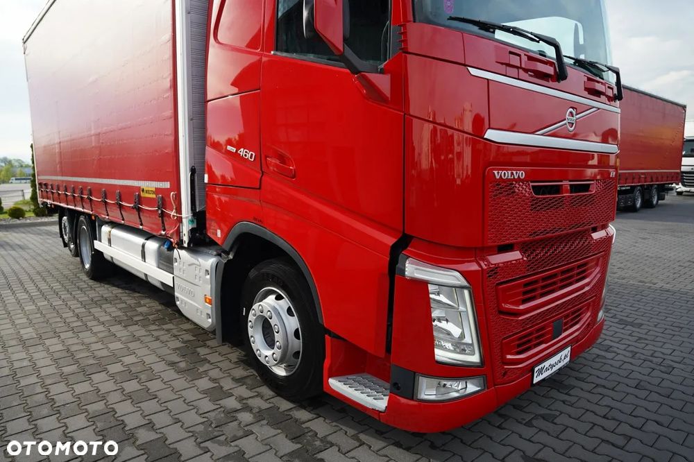 Volvo FH 460 / Firanka 7,4m  / I-SAVE / KLIMA POSTOJOWA / OŚ PODNOSZONA I SKRĘTNA / 2021 ROK / - 7