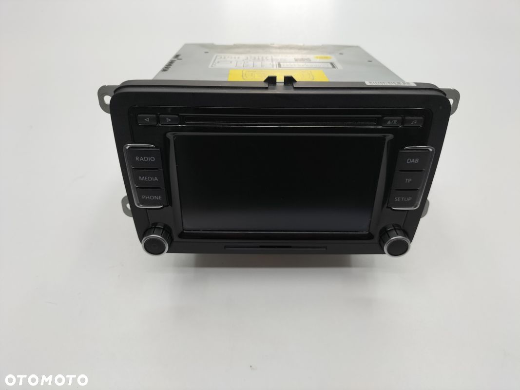 RADIO VW GOLF V TOURAN PASSAT 3C8035195A - 1