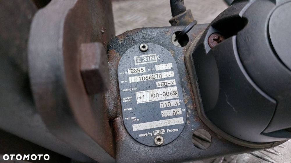 HAK HOLOWNICZY TABLICZKA WIĄZKA SCORPIO MK2 KOMBI - 3