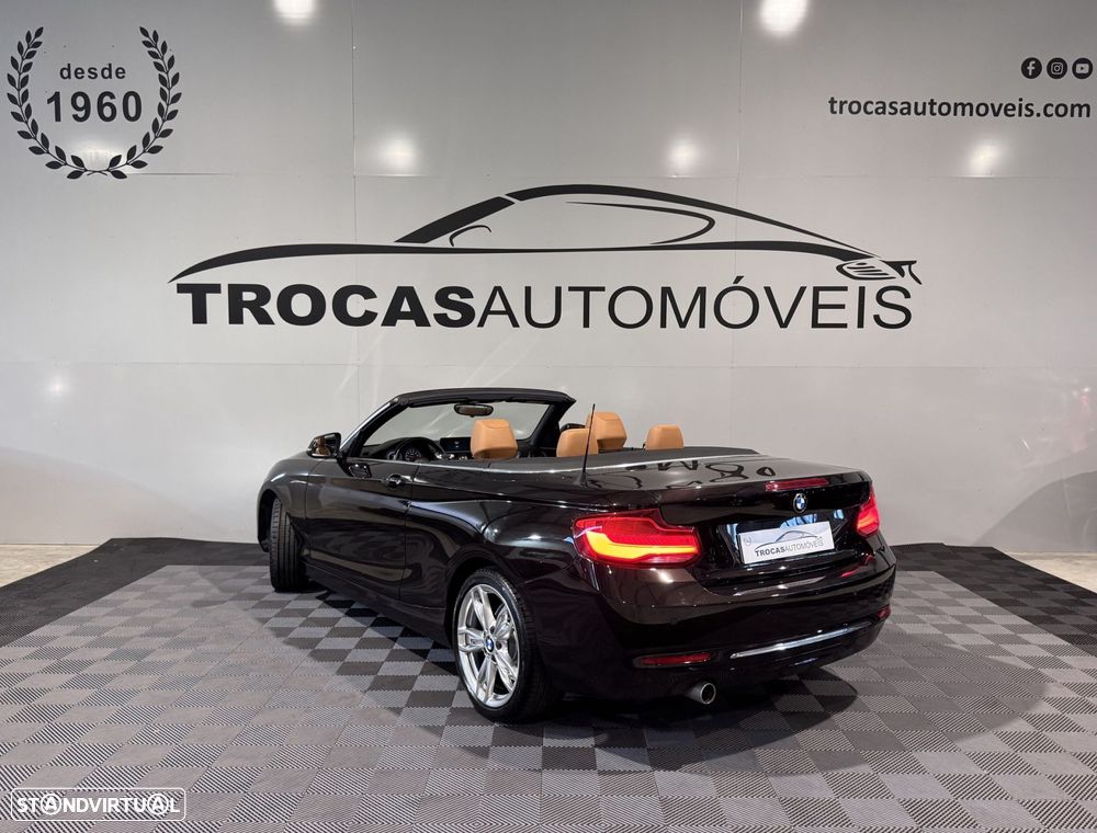 BMW 218 i Cabrio Line Luxury Auto - 9