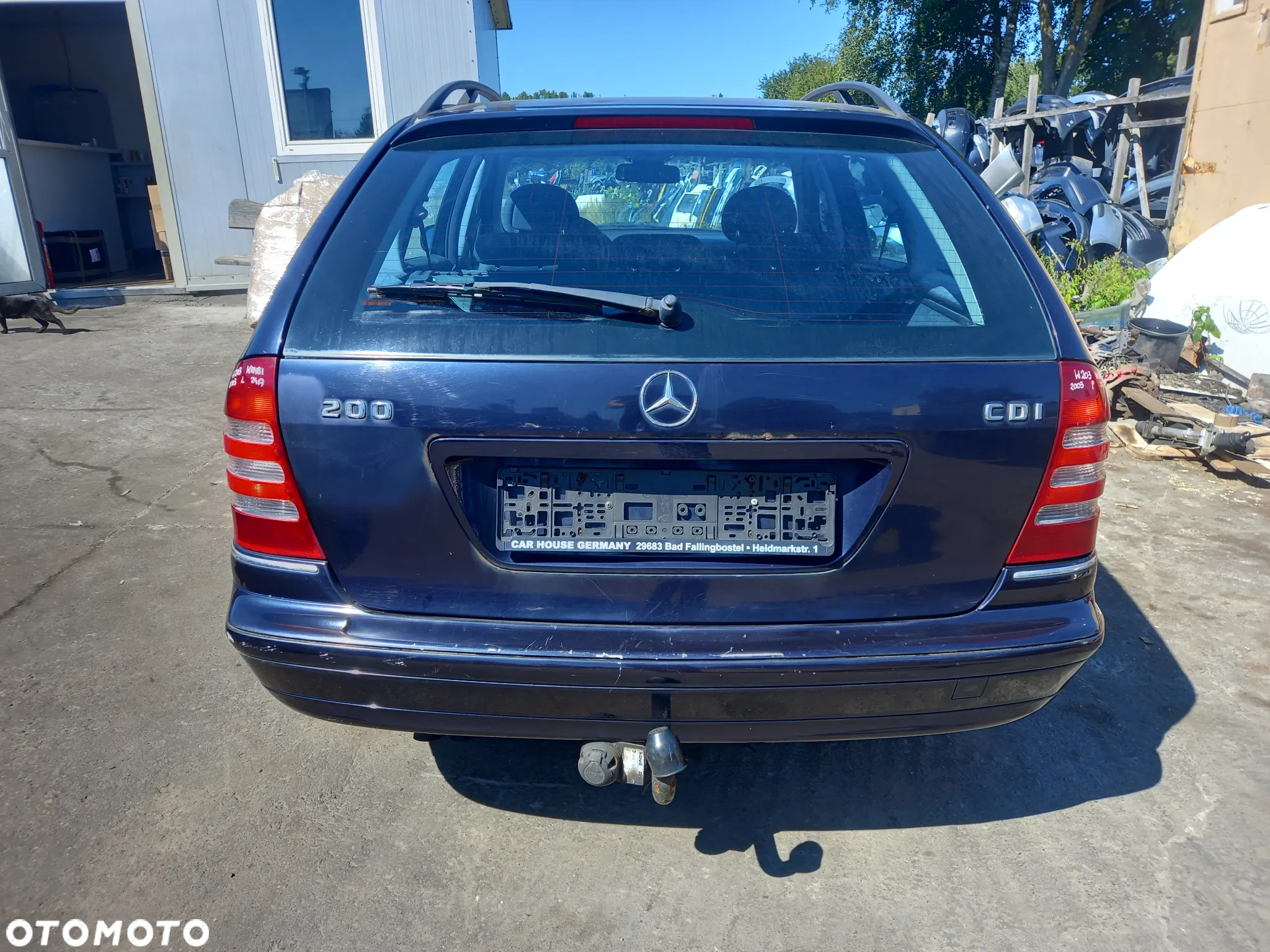 MERCEDES C W203 LAMPA PRAWY TYŁ PRAWA TYLNA KOMBI - 12
