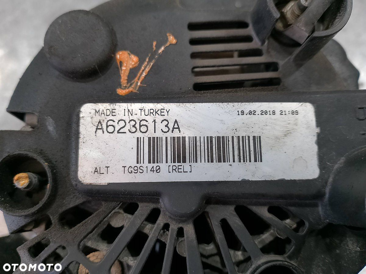 ALTERNATOR FIAT GRANDE PUNTO 135535090   A623613A   TG9S140 1.3 MULITIJET - 2