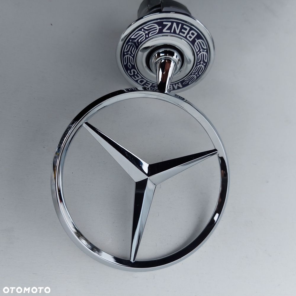 EMBLEMAT ZNACZEK GWIAZDA NA MASKE MERCEDES W124 C W202 CLK W208 E W210 W211 S W220 ORYGINAL NOWY 2108800186 - 7