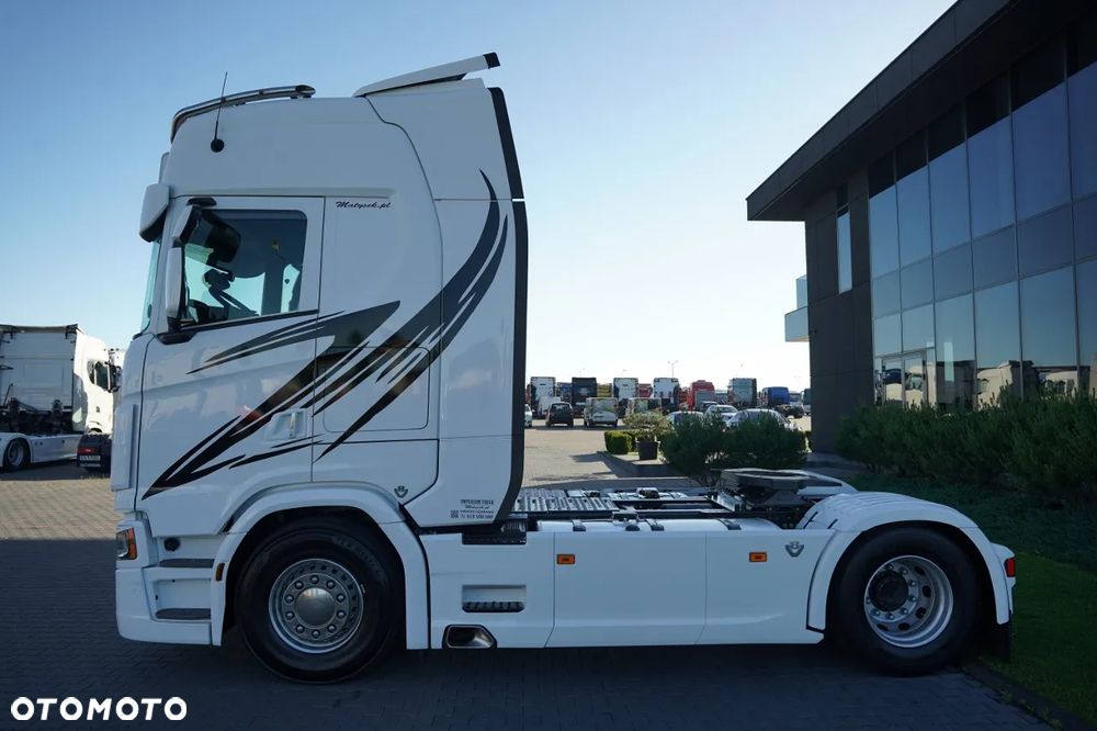 Scania S 580 / V8 / RETARDER / KLIMA POSTOJOWA / CAŁA NA PODUSZKACH / SKÓRY / - 6