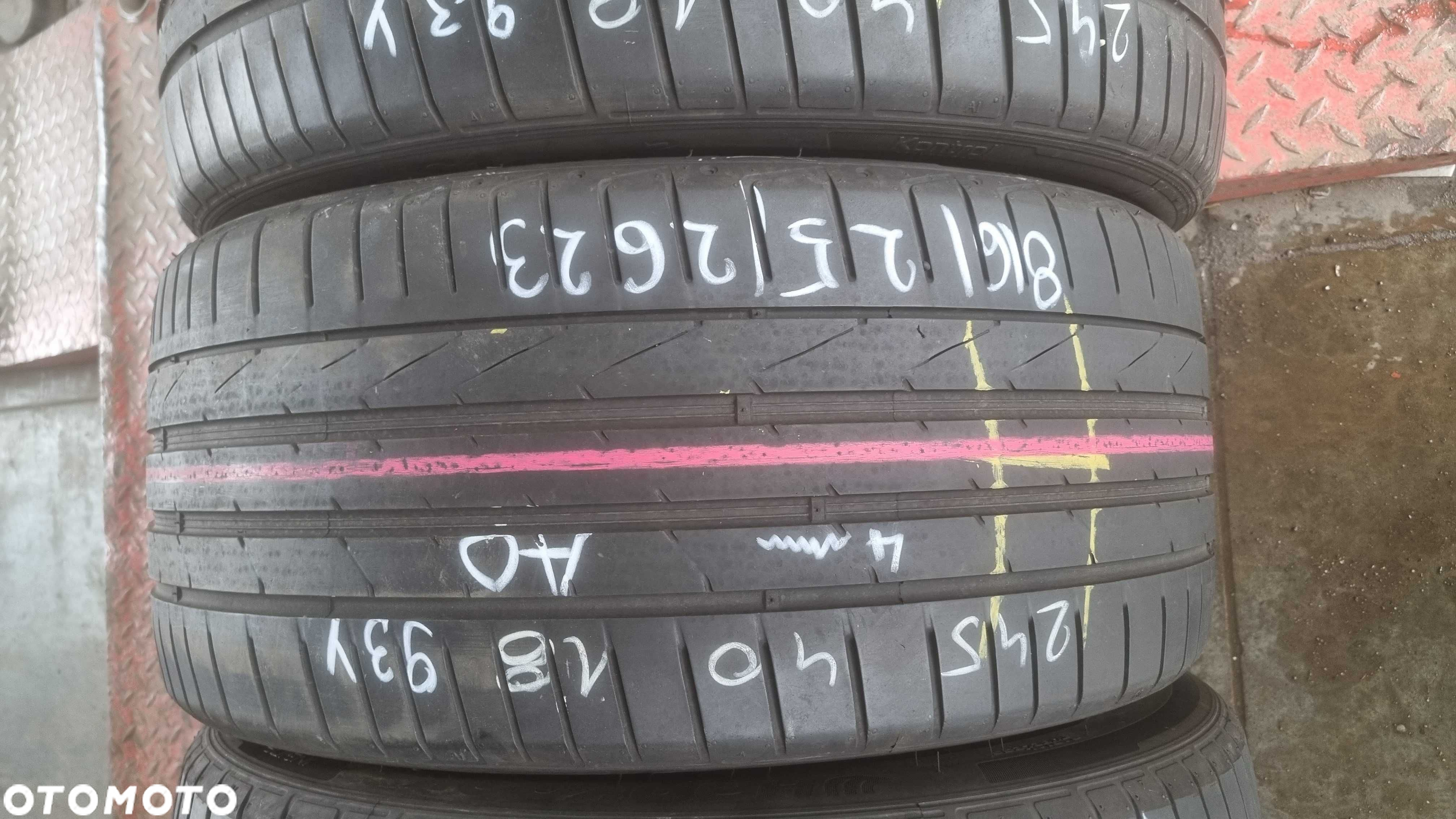 4 Opony letnie 245/40r18 Hankook Ventus S1 Evo 2 Warszawa - 4