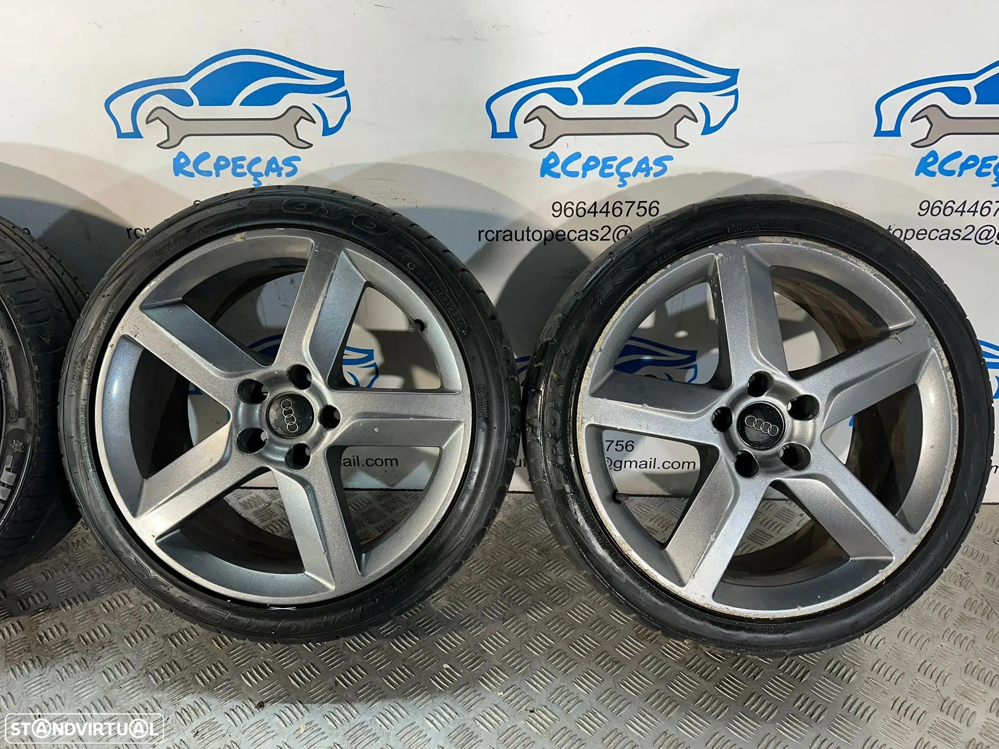 .Conjunto Jantes 18 Originais Seat Exeo ST 8J ET42 5x112 3R0601025B - 6
