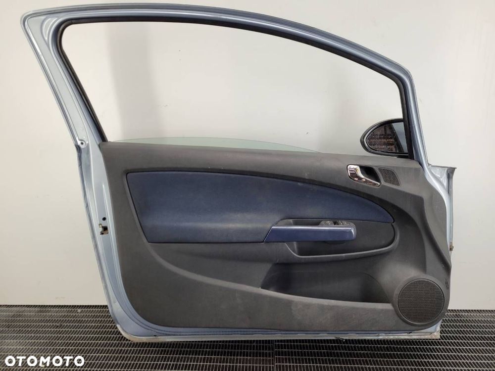 DRZWI PRZÓD PRZEDNIE LEWE KOMPLETNE OPEL CORSA D 3D - 8
