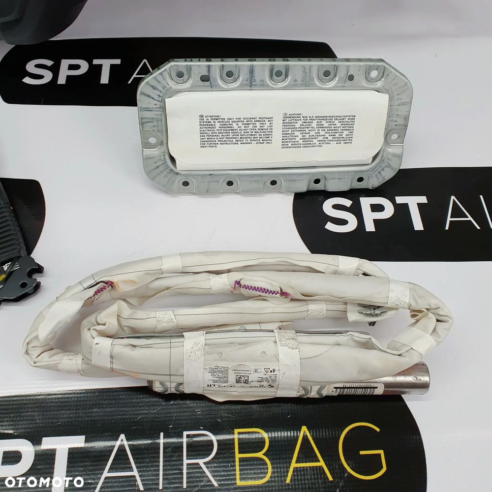 BMW F20 F21 DESKA ROZDZIELCZA KONSOLA KOKPIT PULPIT PODUSZKI AIRBAG AIR BAG NAPINACZE KIT SET - 8