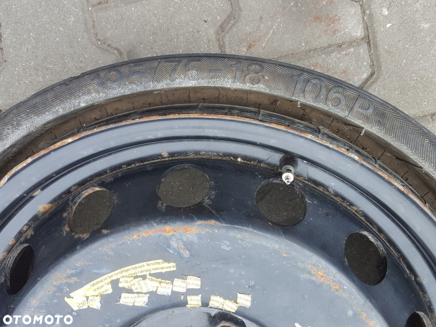 AUDI Q7 4L 05-15r KOŁO DOJAZDOWE 18 5X130 - 4