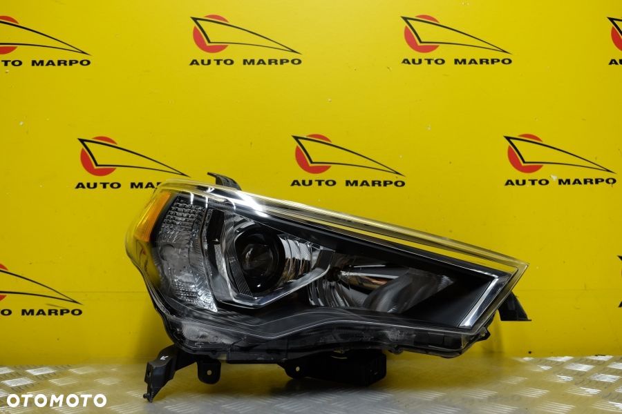TOYOTA 4RUNNER 2021 2022 2023 REFLEKTOR LAMPA LED PRAWA 2 PIN USA - 3