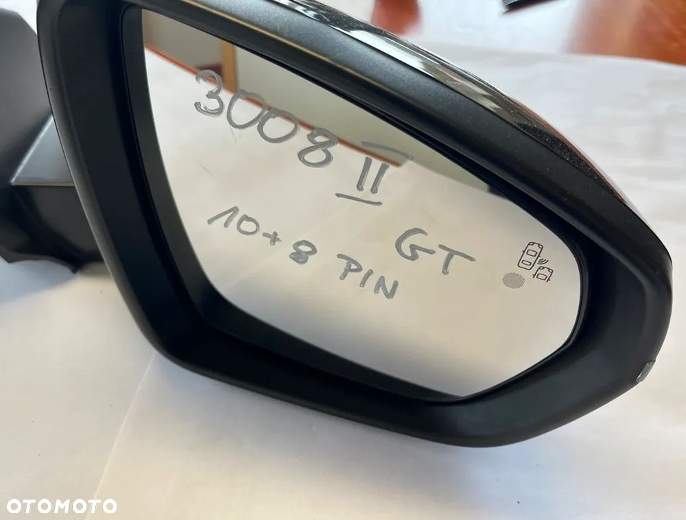 Lusterko Prawe PEUGEOT 3008 II  GT 10+8 18pin  Asystent - 4