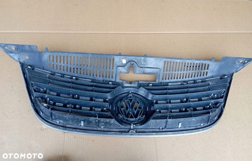 VW TIGUAN I 5N GRILL ATRAPA ZDERZAKA PRZÓD 5N0853653A - 4