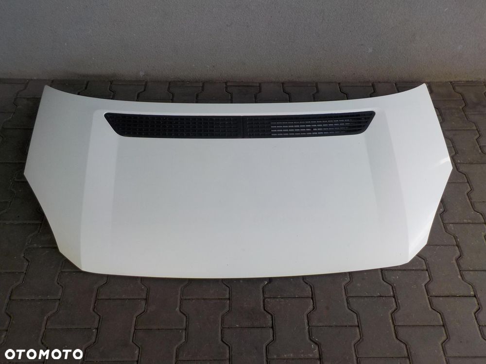 VW CRAFTER 06- MASKA KLAPA POKRYWA PRZÓD BIAŁA - 2