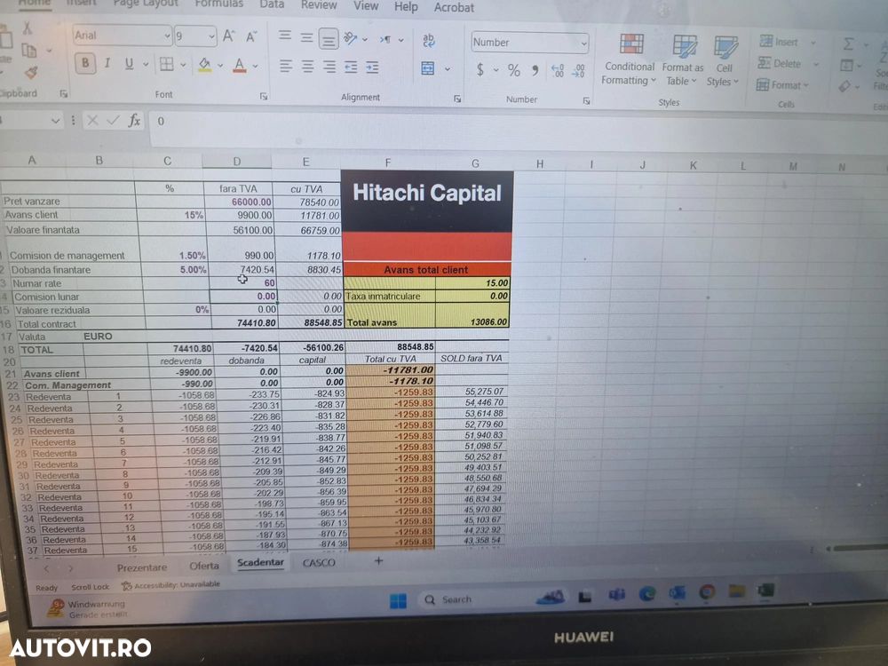 Hitachi ZX65, 6,5tone, 2025, NOU, 66.900 EUR+Tva, PROMOTIE CUPLA RAPIDA+3 CUPE NOI, Aer cond, Inst picon, Ad sapare 4,5m, latime 2m, inaltime 2,55m, posibilitate leasing 5 ani, SUPER PRET 66.900 EUR+Tva - 36