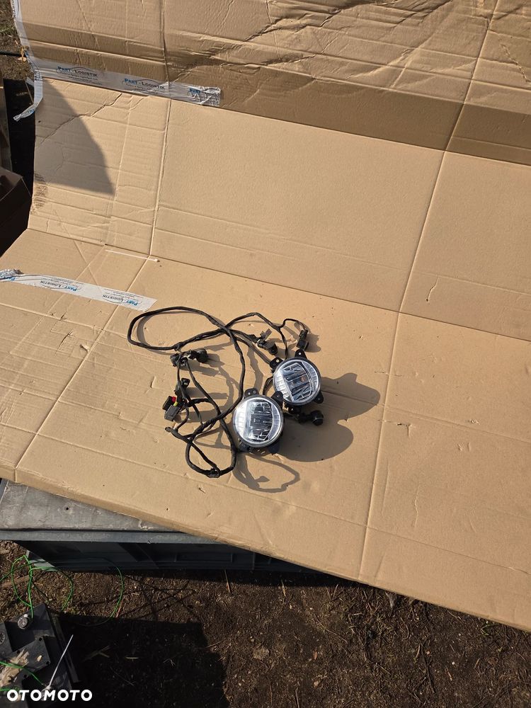 Halogen halogeny LED lewy prawy Jeep Gladiator Wrangler JL Wiązka instalacja PDC 68319652AE P68319652AE 6YD83TRMAB - 1