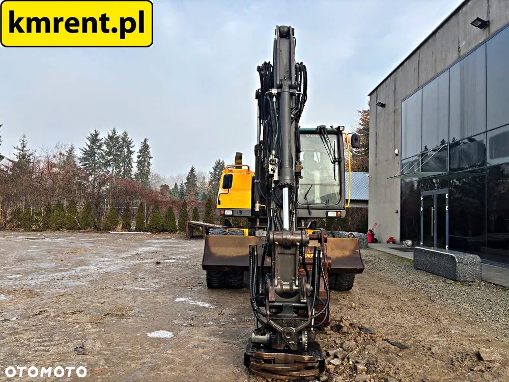 Volvo EW 140 D KOPARKA KOŁOWA GŁOWICA OBROTOWA ZE SZCZYPCAMI 2012R | Volvo ew160 , komatsu pw148 , JCB 145 175 , cat 313 316 , mecalac 15mwr - 11