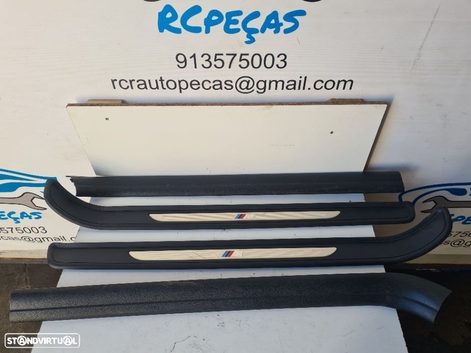 SOLEIRA PLACAS PÉ PORTA ORIGINAL 7900775 8044515 BMW SERIE 3 COUPE 320D E92 PACK M - 3