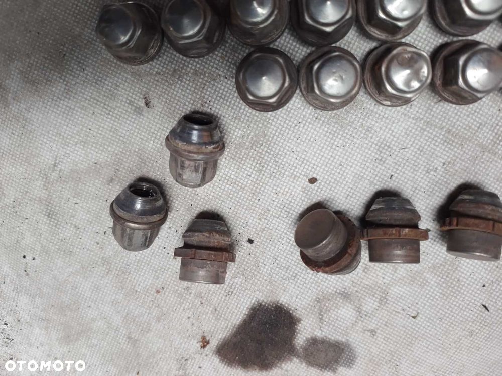 Komplet nakrętek stożkowych do felg FORD M12x1.5 z zabezpieczeniem felgi aluminiowe - 2