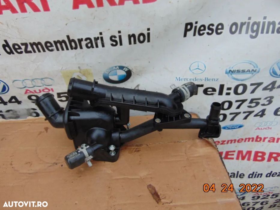 Carcasa Termostat Ford 1.0 Puma Fiesta Focus 4 mondeo c max ecoboost 1 - 1
