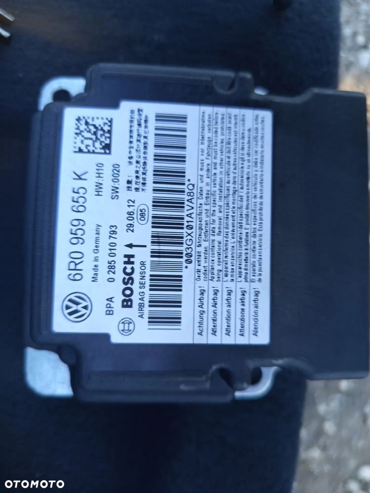 Skoda Fabia II liift airbag poduszka komplet - 7