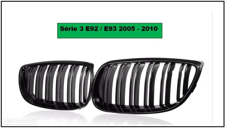 PROMOÇÃO Grelhas Dupla Barra listas ///M BMW F10 F11 F20 F21 F30 F31 - 11