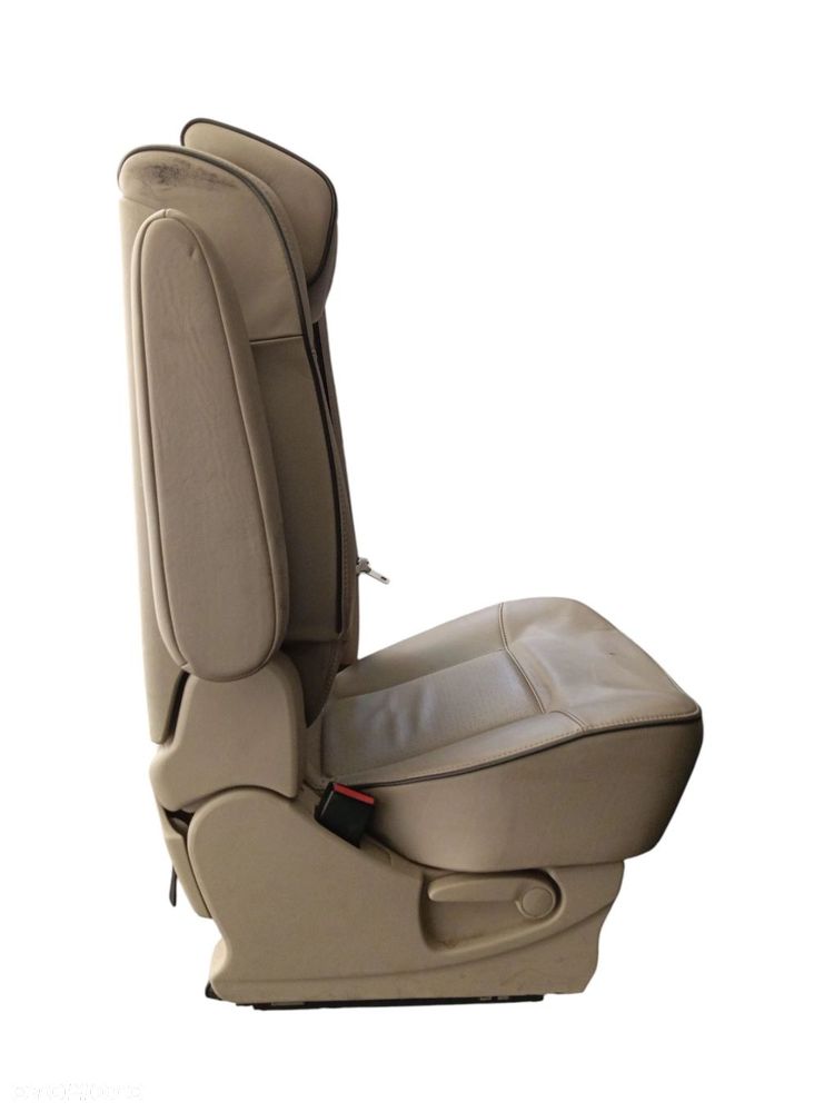 FOTEL TYŁ PRAWY 2 RZĄD SKÓRA RENAULT ESPACE IV LIFT (06-12) INITIALE PARIS - 5