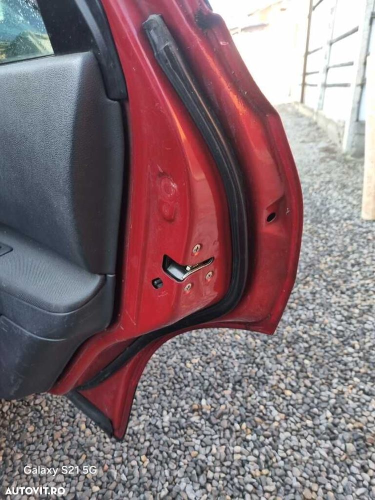 Usa Dreapta Spate Nissan Qashqai Facelift 2010 - 2013 SUV 4 Usi New Red NAJ (1448) - 3