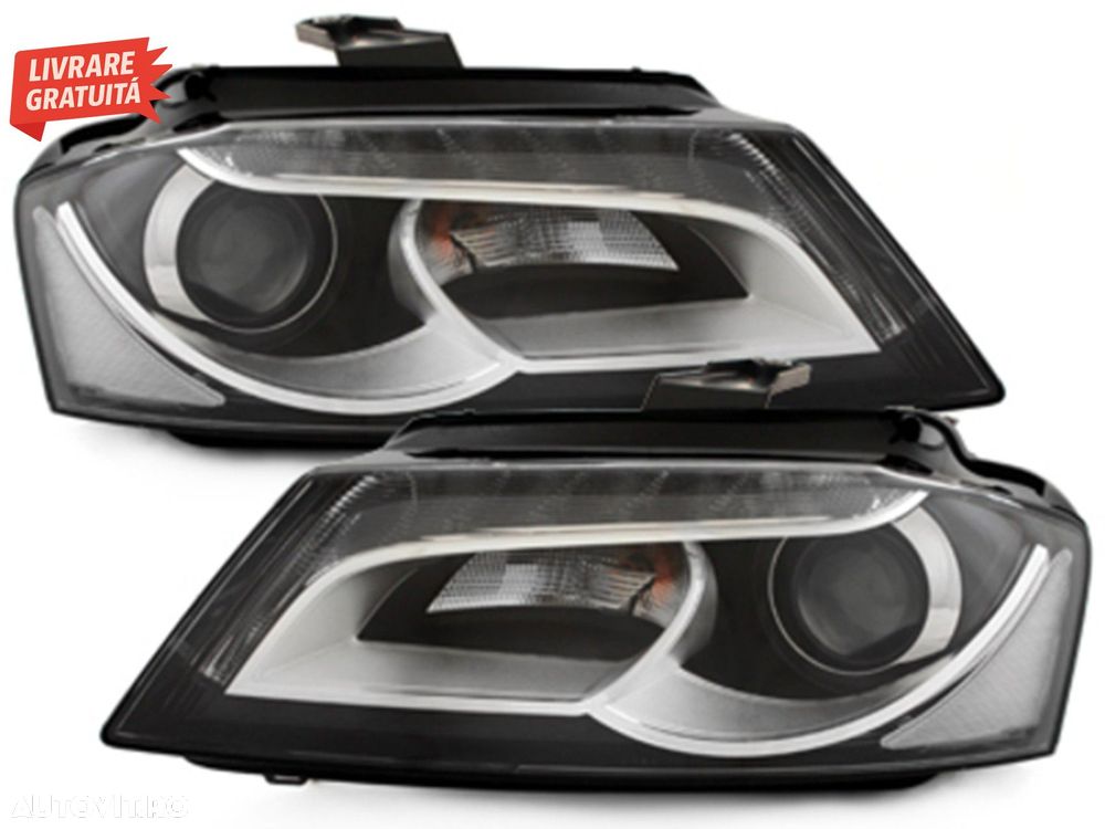 Faruri LED DRL Audi A3 8P 8P1 8PA (2009-2013) Facelift Look- livrare gratuita - 2