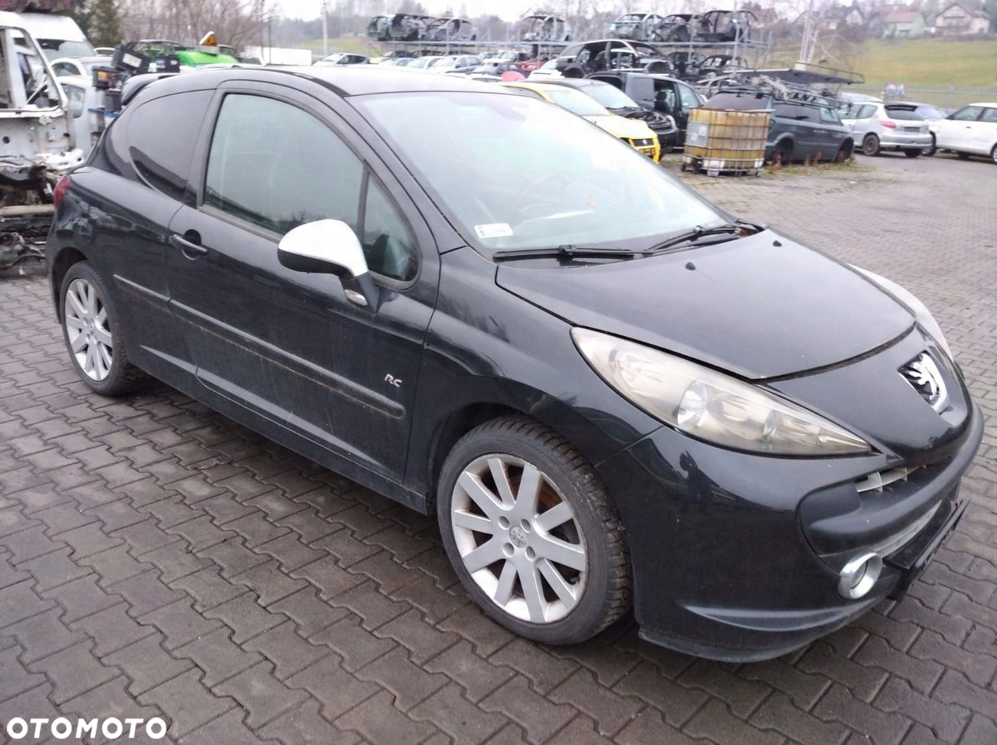 PEUGEOT 207 RC GT 3D SPORT 06- KLAPA BAGAŻNIKA TYŁ TYLNA EXLD - 8