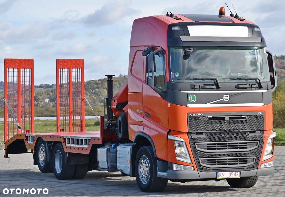 Volvo FH 420 * LAWETA 7,90 m + PK 26002 - EH D + PILOT / STAN BDB - 3