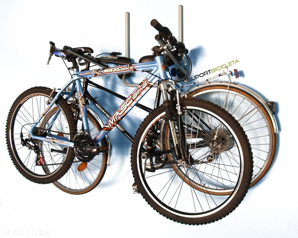 Suport biciclete Menabo Wally pentru depozitare cu prindere pe perete - 4