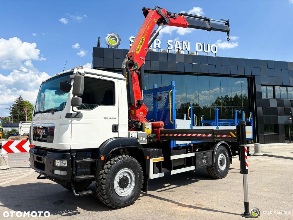 MAN TGM 18.250 4x4 PALFINGER PK 27001 HDS Żuraw Crane Kran - 4