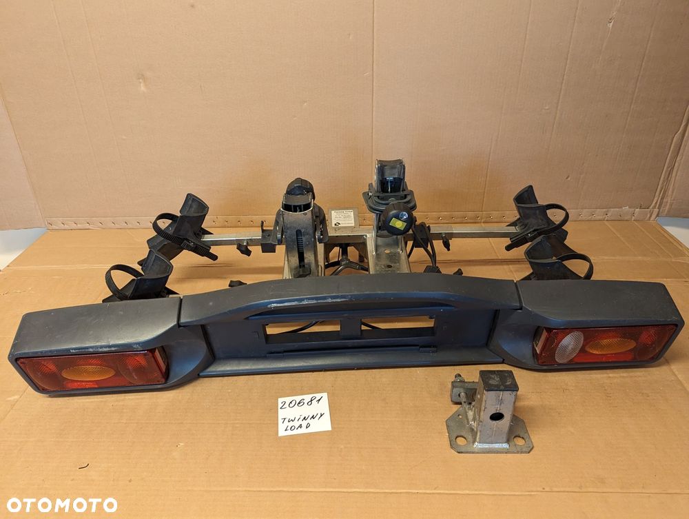 Uchwyt bagażnik rowerowy na hak Twinny Load na 2 rowery - 1