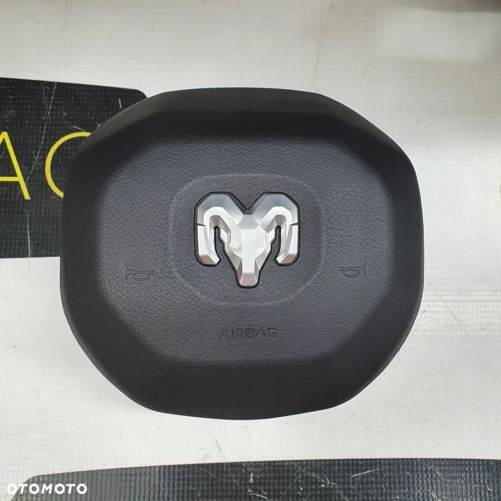 DODGE RAM DESKA ROZDZIELCZA KONSOLA KOKPIT PULPIT PODUSZKI AIRBAG AIR BAG PASY KIT SET - 9