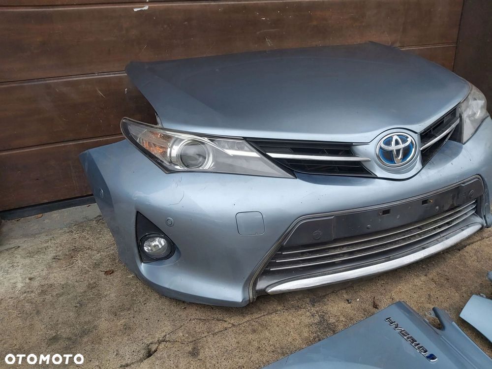 Toyota Auris II zderzak maska przód błotnik chłodnica pas przedni 1.8 HYB - 8
